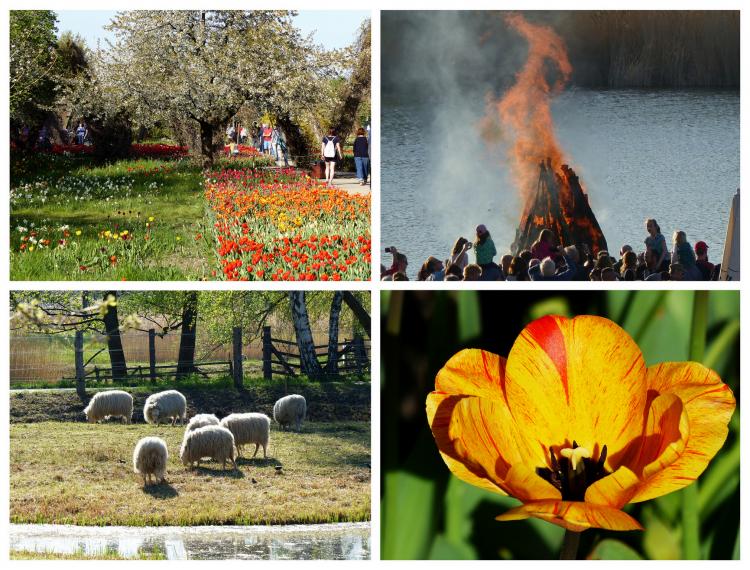 Unser letzter Osterfeuerbesuch im Britzer Garten